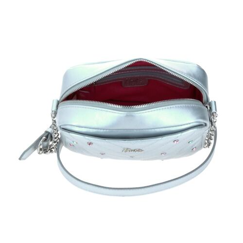 Bolso Barbie x Gorett Crossbody Color Plata Para Mujer