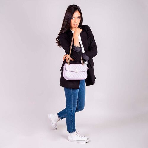 Bolso Barbie x Gorett Crossbody Color Lila Para Mujer