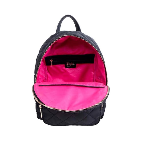 Backpack Mediano color Negro para Mujer Barbie X Gorett