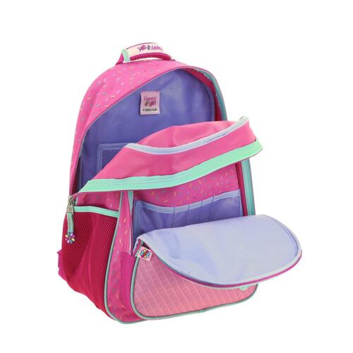 Mochila Rosa Strange Happy Girl Chenson