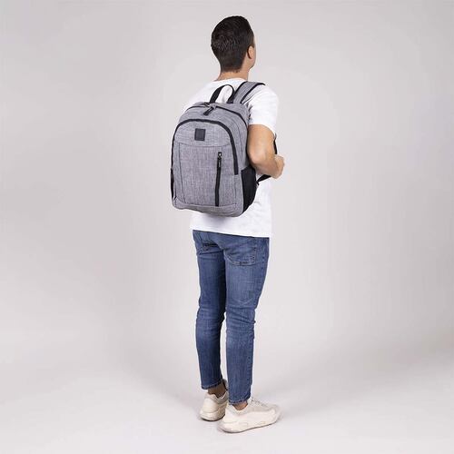Mochila 1818 para Laptop Grande Gris CHENSON