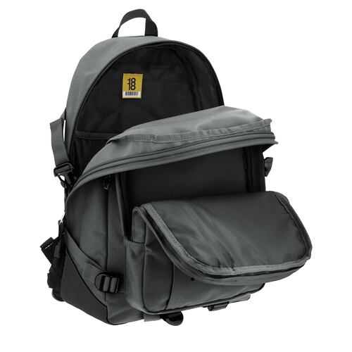 Mochila 1818 Wynn Grande con porta Laptop Gris CHENSON