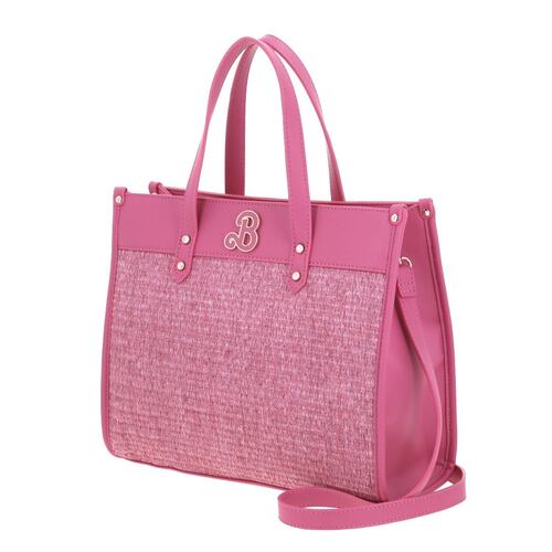 Bolso de Dama Satchel Rosa Barbie By Gorett