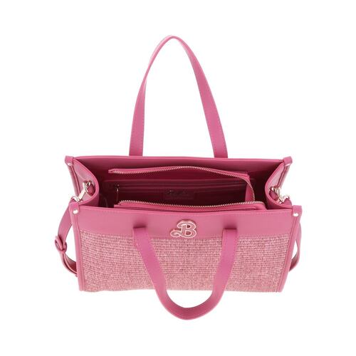 Bolso de Dama Satchel Rosa Barbie By Gorett