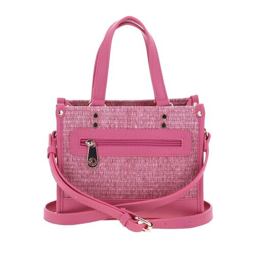 Bolso de Dama Satchel Rosa Barbie by Gorett