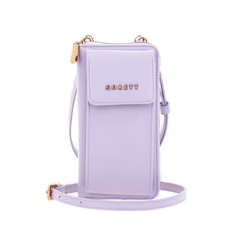 Cartera Porta Celular de Dama Crossbody Lila Gorett