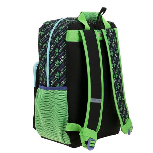 Mochila Grande Chenson Negro Binit Minecraft