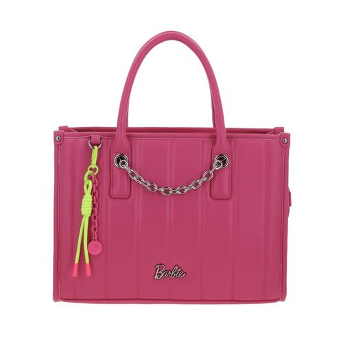 Bolso Satchel Barbie By Gorett Rosa para Mujer
