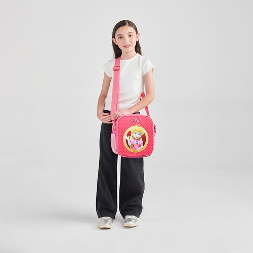 Lonchera Rosa Princesa Peach de Mario Bros Chenson
