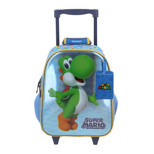 Mochila Yoshi Mario Bros en Color Verde Chenson