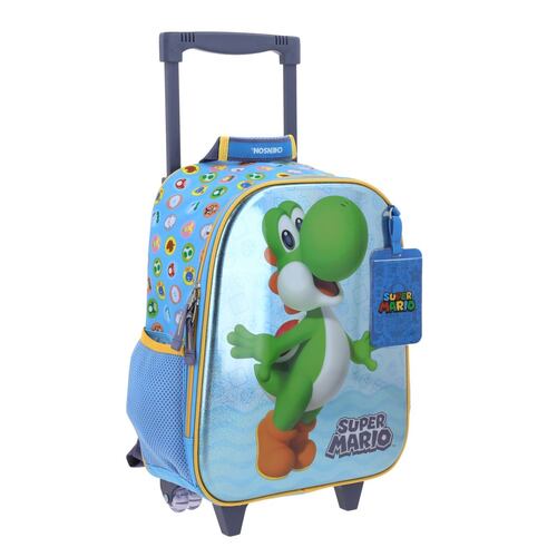 Mochila Yoshi Mario Bros en Color Verde Chenson