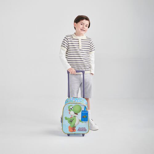 Mochila Yoshi Mario Bros en Color Verde Chenson