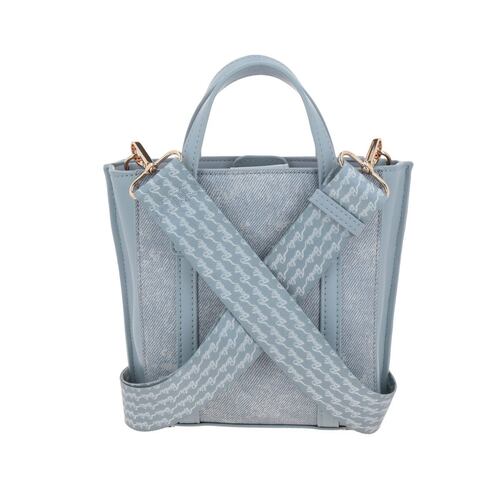 Bolso Barbie By Gorett Satchel Azul Color para Mujer