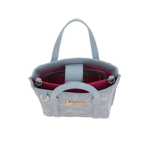 Bolso Barbie By Gorett Satchel Azul Color para Mujer