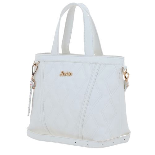 Bolso Barbie By Gorett Satchel Color Blanco para Mujer