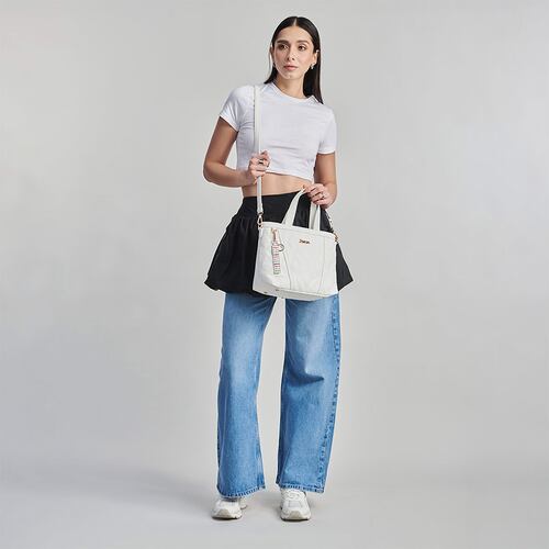 Bolso Barbie By Gorett Satchel Color Blanco para Mujer