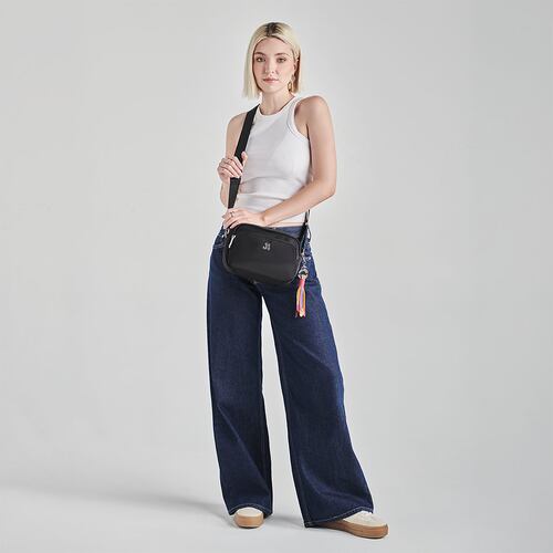 Bolso Crossbody Barbie by Gorett Negro para Mujer
