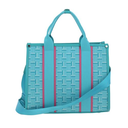 Bolso Satchel Barbie by Gorett Turquesa para Mujer