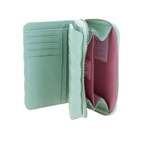 Wallet Princesas By Gorett Color Verde para Mujer