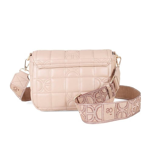 Bolso cloe cross body color nude modelo 1BLCI22109NUD