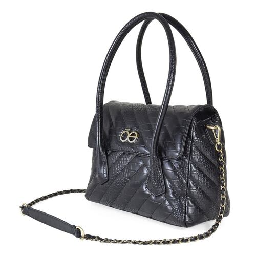 Bolso cloe satchel color negro modelo 1BLCI22124NEG