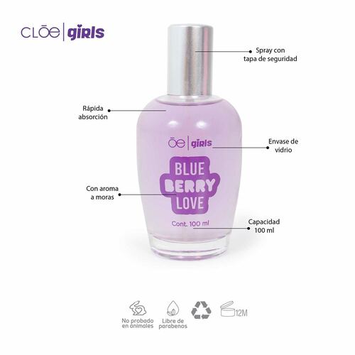 Perfume Blue Berry Cloe