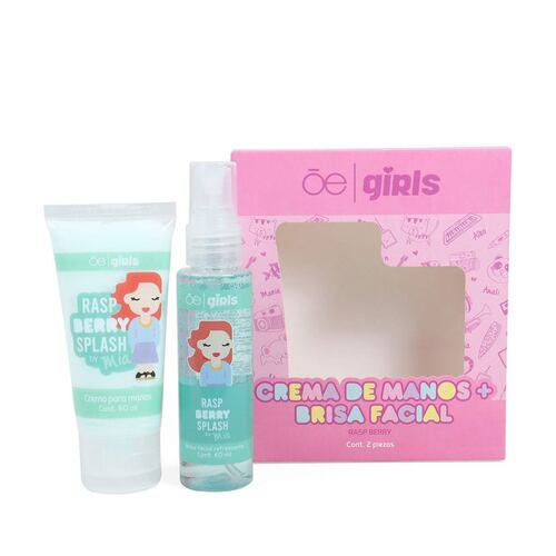 Set Brisa Facial y Crema de Manos Aroma Rasp Berry Cloe