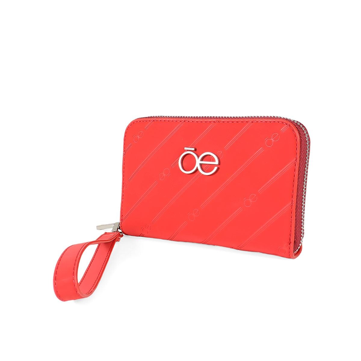 Billetera cloe cierre sencillo color rojo modelo 7BINO22026ROJ