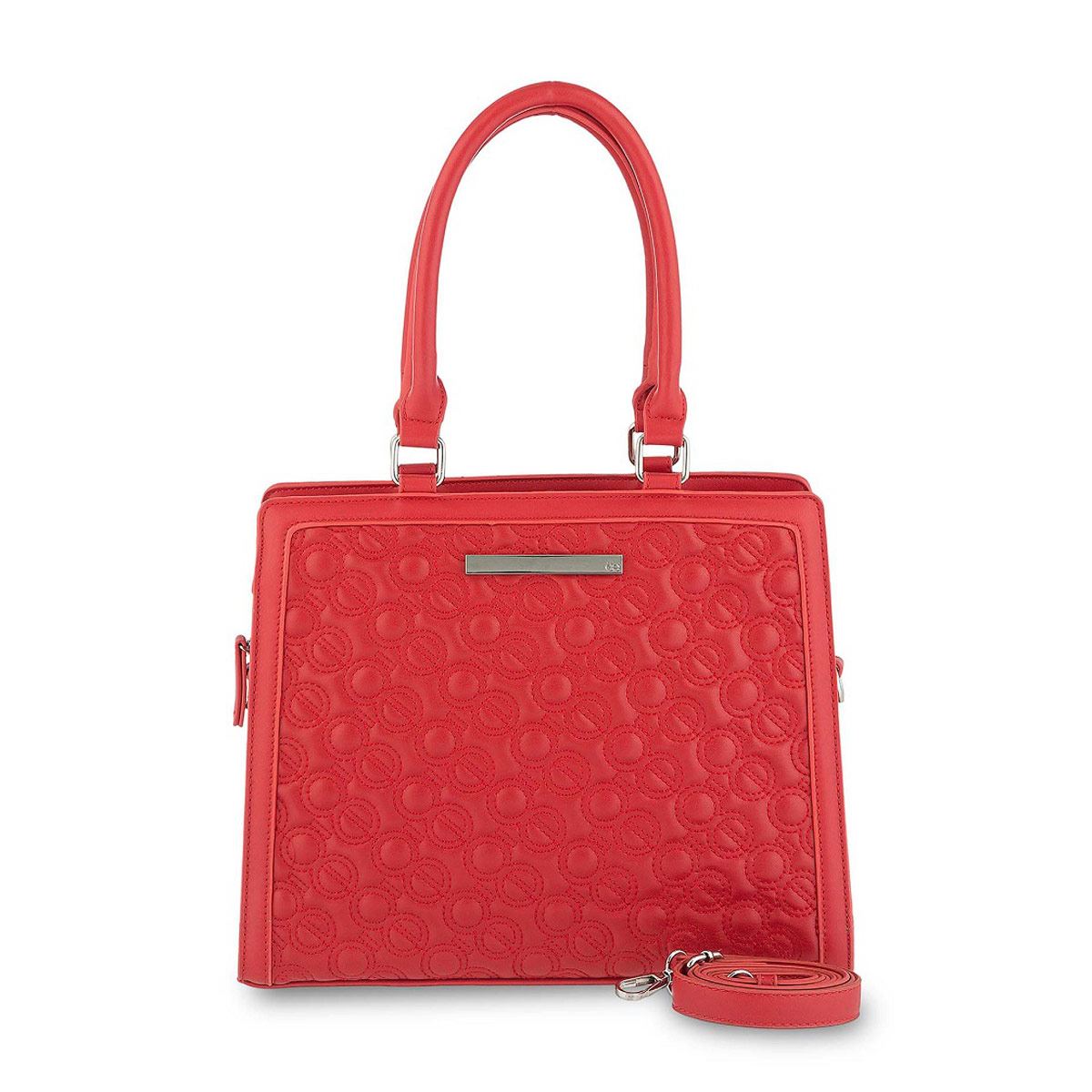 Bolso Satchel Rojo Cloe