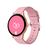 Smartwatch Cloe Series 2 Silicón rosa unisex