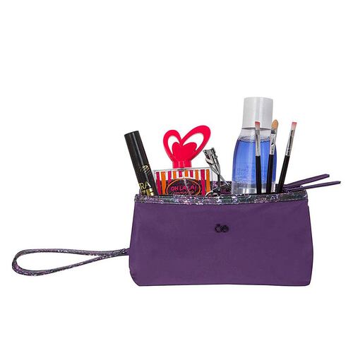 Cosmetiquera Cloe Cierre Sencillo 4Csci21868Mor Morado