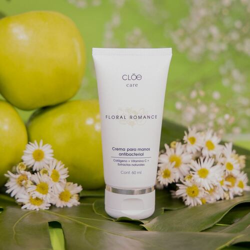 Crema Antibacterial Manos Aroma Floral Romance Cloe