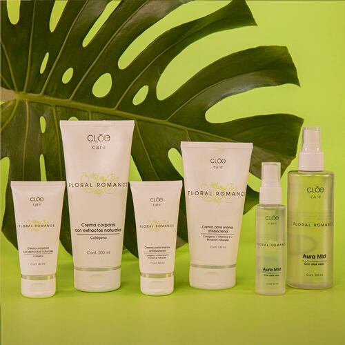 Crema Antibacterial Manos Aroma Floral Romance Cloe