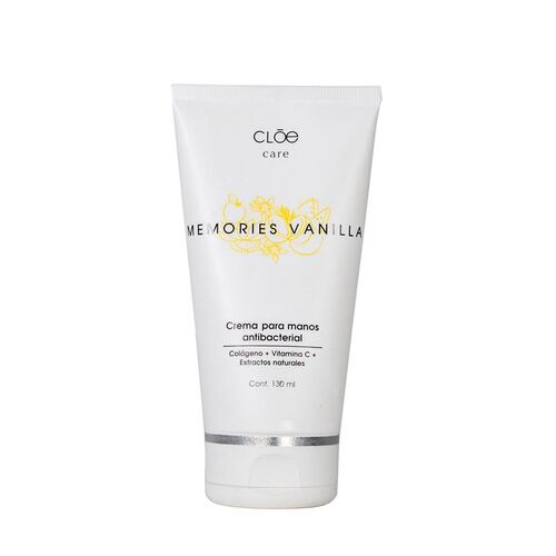 Crema Antibacterial Manos Memories Vainilla Cloe 130ml