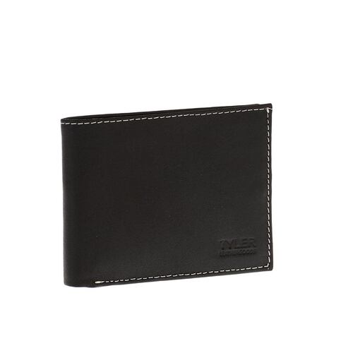 Cartera Tyler negra para hombre