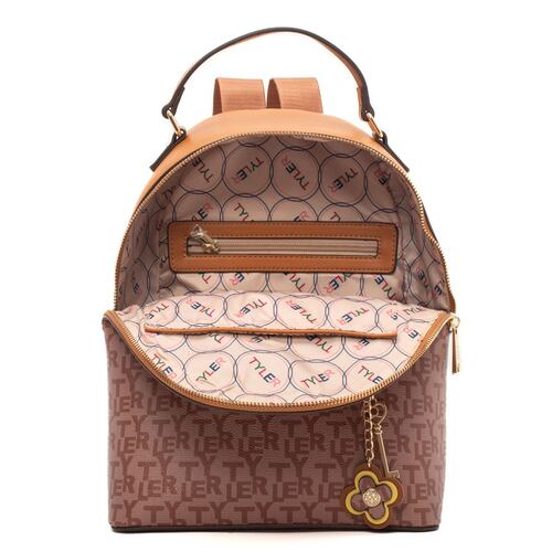 Bolsa Tyler modelo T1338-2 backpack color cafe camel