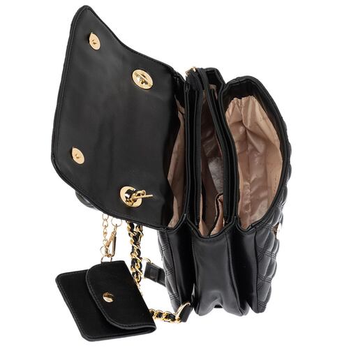 Bolsa Jennifer 9466-1 crossbody negra
