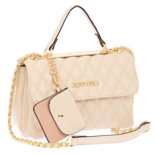 Bolsa Jennifer 9466-2 crossbody beige