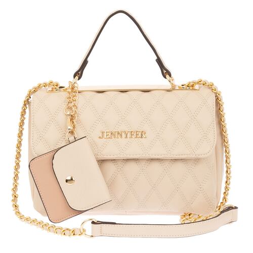 Bolsa Jennifer 9466-2 crossbody beige