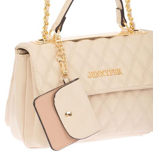 Bolsa Jennifer 9466-2 crossbody beige