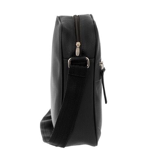 Bandolera Tyler negra para hombre