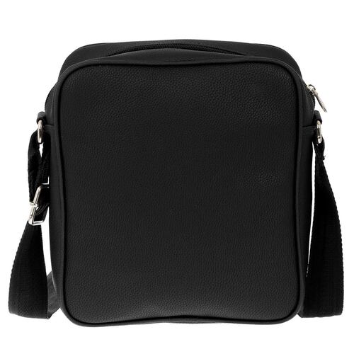 Bandolera Tyler negra para hombre