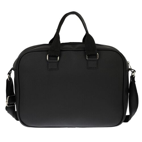 Bandolera Tyler negra para hombre