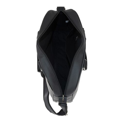 Bandolera Tyler negra para hombre