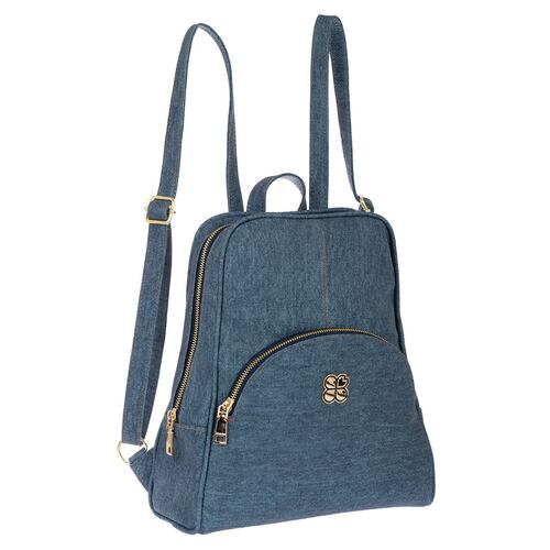 Bolsa Backpack Jeans Lover Marino para Mujer