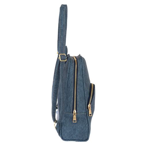 Bolsa Backpack Jeans Lover Marino para Mujer