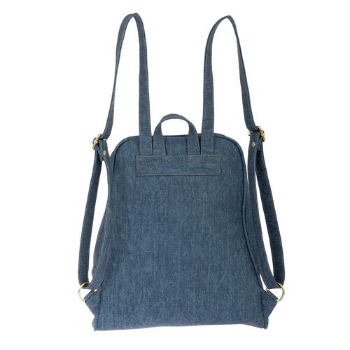 Bolsa Backpack Jeans Lover Marino para Mujer