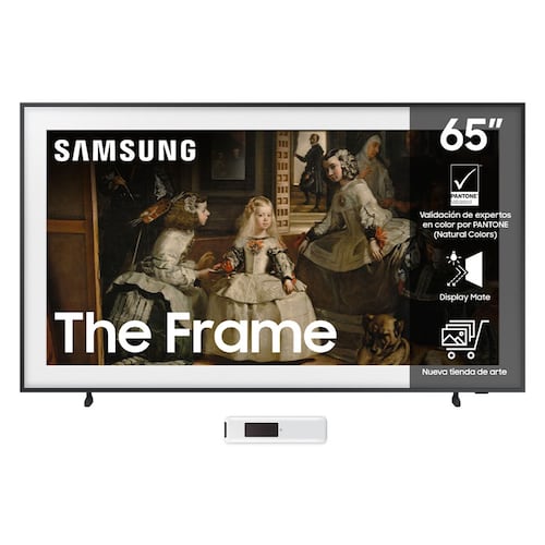 Pantalla Samsung de 65 Pulgadas Frame 65LS03SCF -	Regalo en la Compra de Este Producto:  Barra De Sonido Samsung HW-C450/ZX