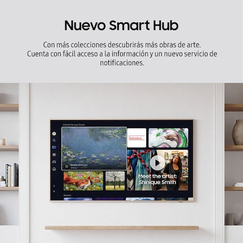 Pantalla Samsung de 65 Pulgadas Frame 65LS03SCF -	Regalo en la Compra de Este Producto:  Barra De Sonido Samsung HW-C450/ZX