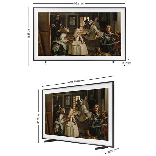 Pantalla Samsung de 65 Pulgadas Frame 65LS03SCF -	Regalo en la Compra de Este Producto:  Barra De Sonido Samsung HW-C450/ZX